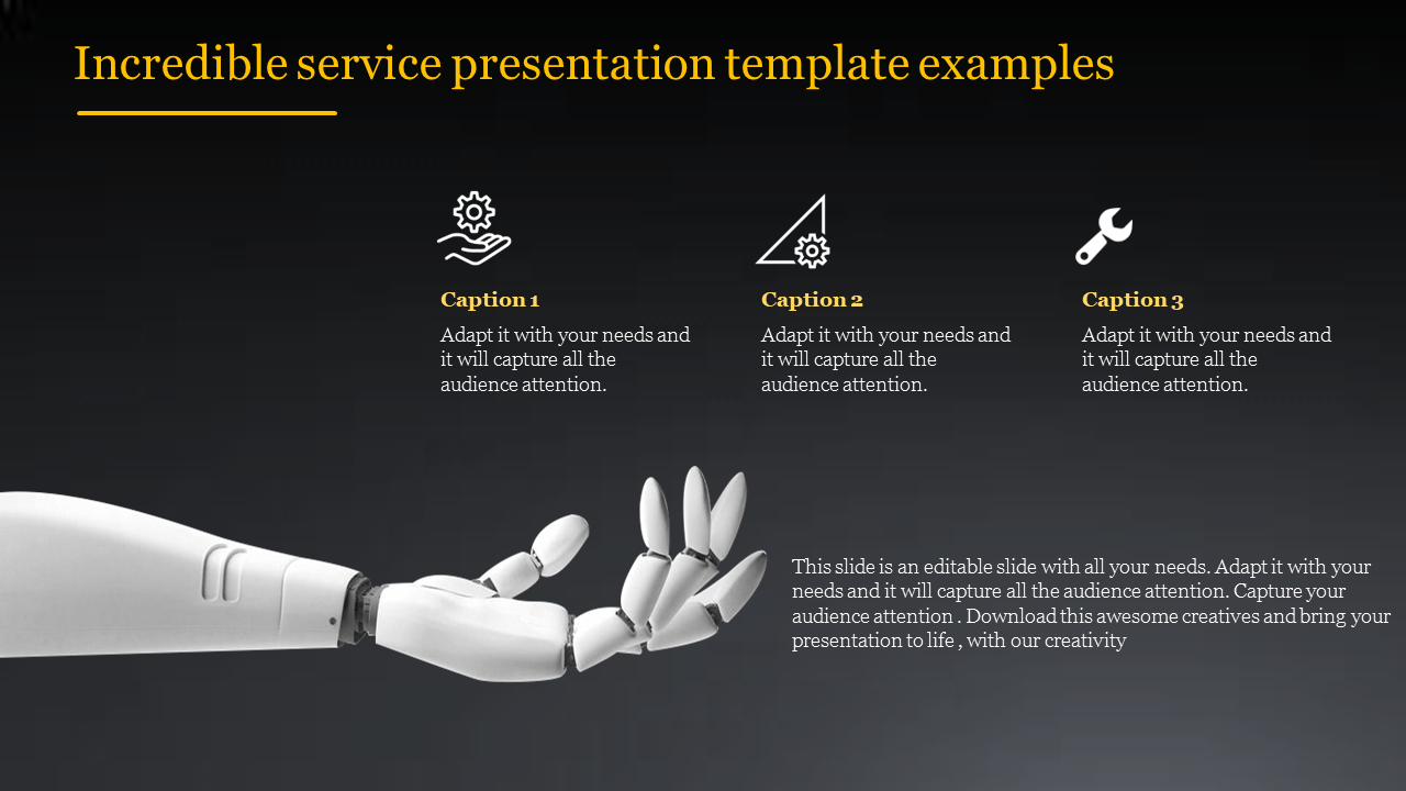 Cracking Service Presentation Template and Google Slides Themes